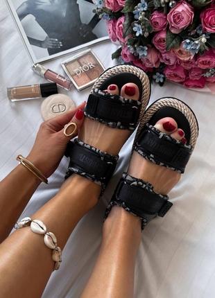 Босоножки сандалии в стиле dior