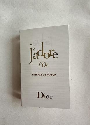 Пробник jadore l’or 1 ml