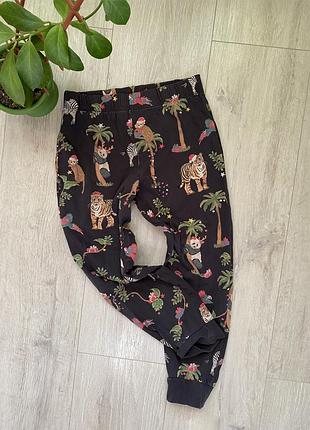 🧚🏻‍♂️штаны домашние пижамные marks &amp; spencer 7-8 лет