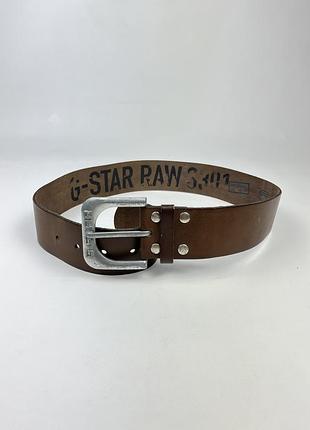 G star raw ремінь шкіряний широкий вінтажний ремень