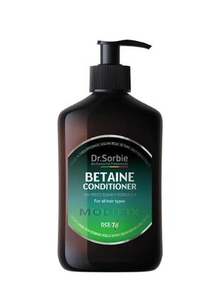 Кондиціонер для розгладження та зміцнення волосся dr. sorbie modifix betaine conditioner 400 ml