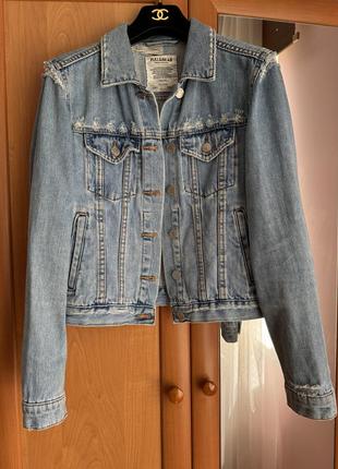 Куртка джинсова pull&bear