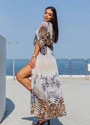 Пляжная туника парео 50-56