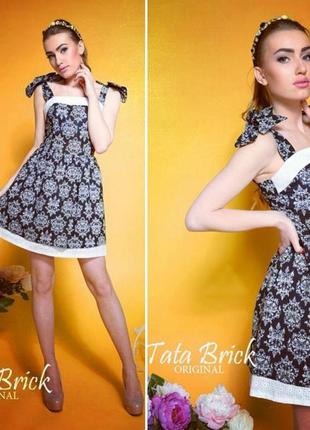 Сарафан с завязками "узор" 👗