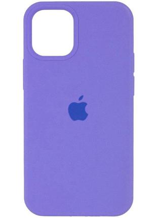 Оригінальний чохол silicone case для iphone 14 plus (glucine)