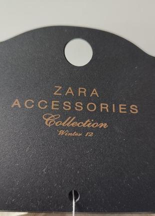 Накладной воротничок с камушками zara