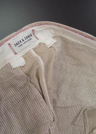 Брюки чиносы мужские jack&jones беж распродажа