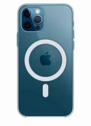 Оригинальный прозрачный чехол clear case with magsafe для iphone 11 pro