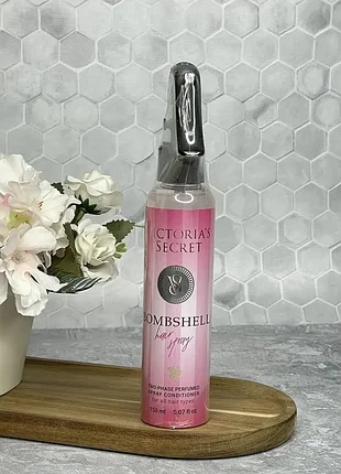 Двухфазный парфюмированный спрей-кондиционер для волос victoria's secret bombshell 150 мл