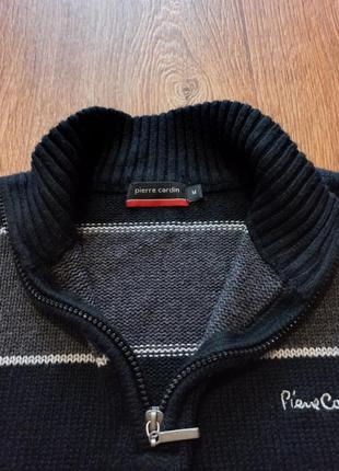 Мужская тёплая кофта / свитер с воротником . чоловіча тепла кофта / светр с воротником .