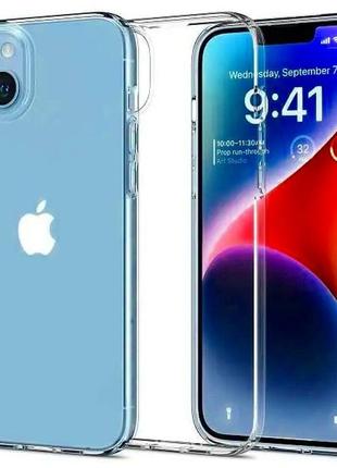 Оригінальний прозорий тонкий чохол для iphone 13