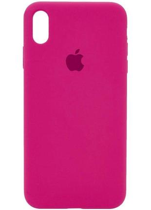 Оригінальний чохол silicone case для iphone xr (dragon fruit)