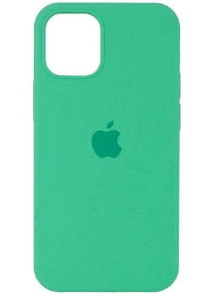 Оригинальный чехол silicone case для iphone 14 plus (spearmint)