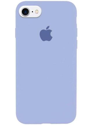 Оригінальний чохол silicone case для iphone 7+/8+ (lilac)