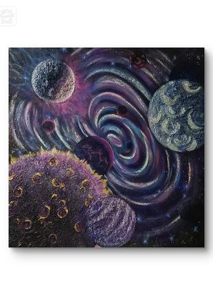 Картина текстурою,90*90, ручна робота