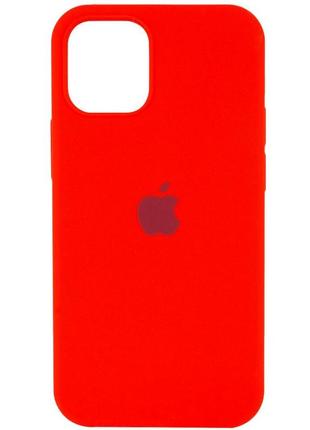 Оригінальний чохол silicone case для iphone 11 pro max (red)