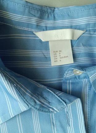 Рубашка из вискозы h&m9 фото