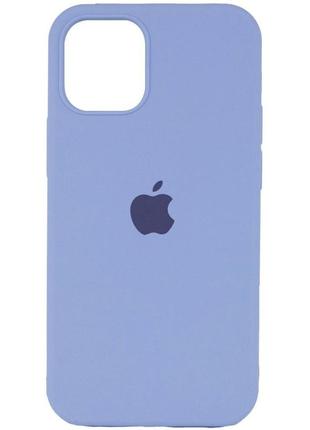 Оригінальний чохол silicone case для iphone 12 pro max (lilac)