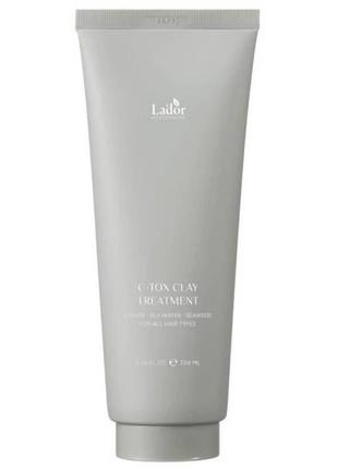 Маска для волос с глиной lador c-tox clay treatment