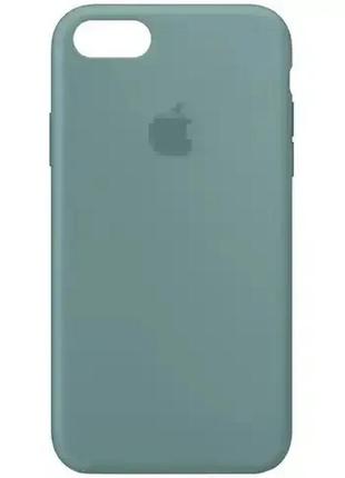 Оригінальний чохол для iphone 7/8 silicone case full pine green