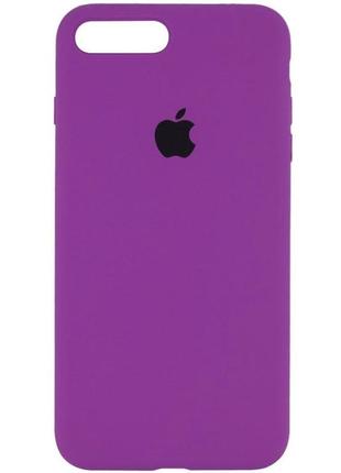 Оригінальний чохол silicone case для iphone 7+/8+ (purple)