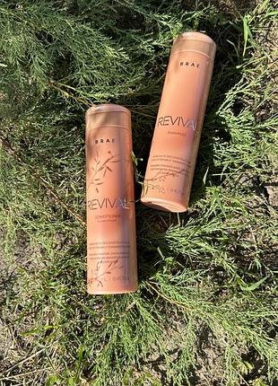 Brae revival шампунь 250 ml + кондиціонер revival 250 ml
