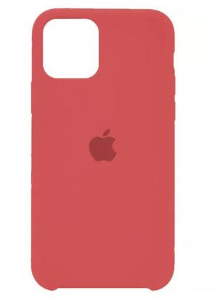 Силиконовый чехол для iphone 13,  кораловый цвет чехол для айфона