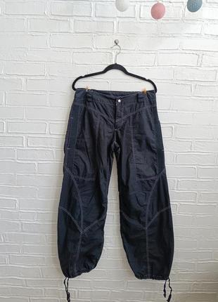 Штани парашути  бегги baggy y2k широкі карго батал