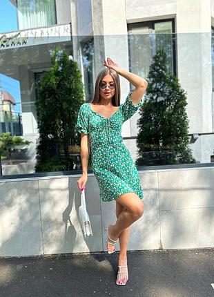 Женское летнее легкое платье