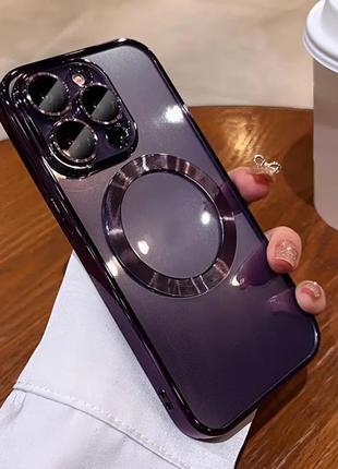 Чехол для iphone 15 pro мягкий, ударопрочный, с печатным д