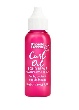 Олійка для кучерів  - umberto giannini, curl oil coconut shea, 50 мл
