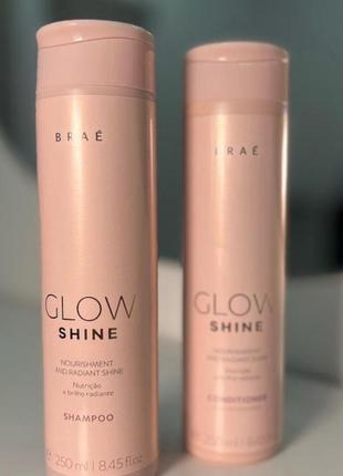 Brae glow shine conditioner – кондиционер для питания и блеска волос 250 мл