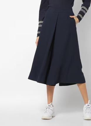 Юбка миди cotton tommy hilfiger оригинал (cos, gant, massimo dutti)