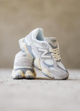 Стильные женские кроссовки New Balance 577 Wide W quartz grey серо-бежевые