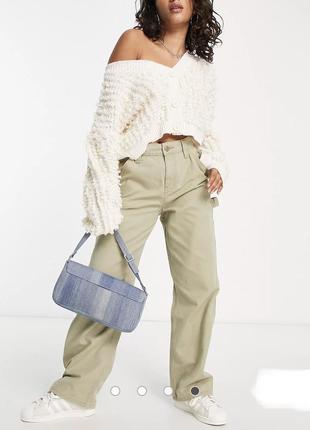 Стильные широкие брюки asos карго4 фото