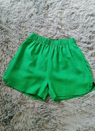 Шорты шортики хб лён шорти шортики хб льон