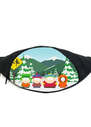 Поясная сумка бананка южный парк south park (gb sp-04) gear bag черная