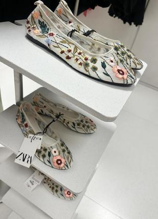 Балетки zara
