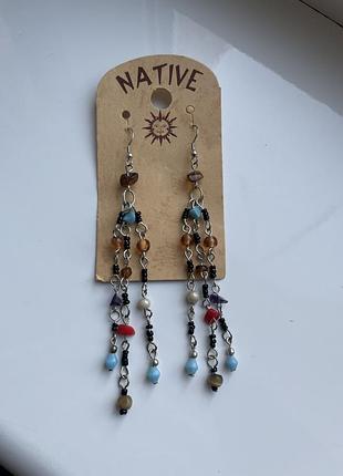 Яркие летние серьги из испании2 фото