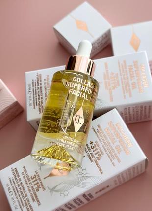 Колагенова олія для обличчя collagen superfusion firming & plumping facial oil 30 ml.