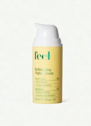 Відновлююча нічна сироватка feel beauty refinishing night serum 30ml