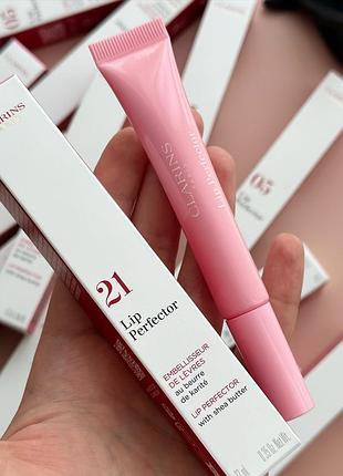 Роскошный блеск для губ и щечек clarins lip perfector.
