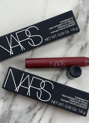Стійка матова помада nars cruella velvet matte lip pencil