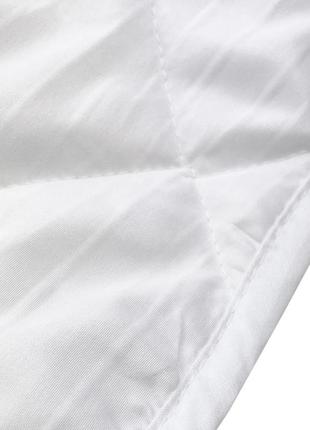 Наматрасник стеганый comfort night soundsleep с бортом белый 200х200 см