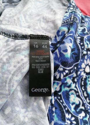 Стильное трикотажное платье/платье/сарафан с акцентом на открытые плечи george. англия.6 фото