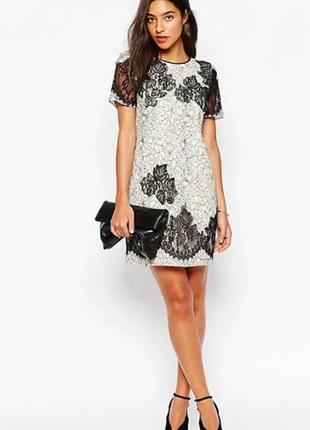 Мереживне плаття від karen millen, розмір us 8
