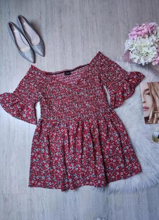 Булаз туника рубашка цветочный принт батал батальное большое значение