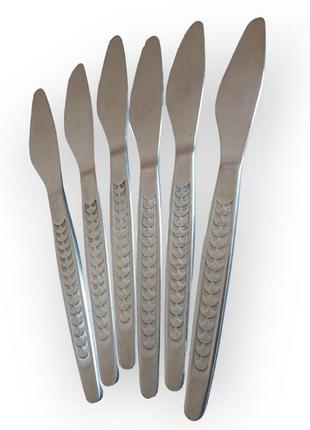 Набор столовых ножей #сталь #rostfrei #германии #винтаж1 фото