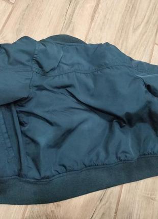 Весенняя легкая куртка- ветровка бомпер на мальчика 1,5-2 года. h&amp;m. р.927 фото