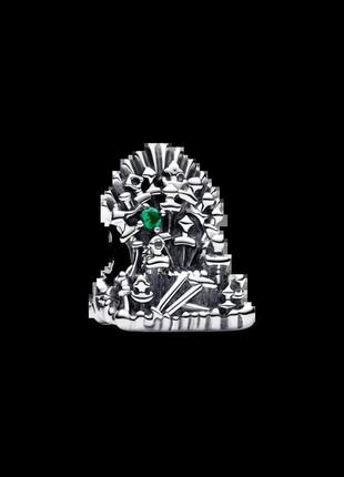 Бусина pandora пандора "железный трон" игра престолов 792965c01 – символ власти и могущества